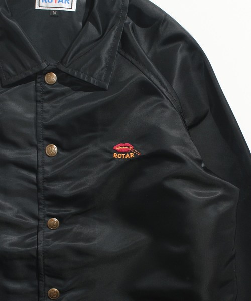 ROTAR（ローター）の「Neo Coach Jacket ナイロン コーチジャケット（ナイロンジャケット・メンズ・ブラック/ベージュ・MEDIUM/LARGE）」の10枚目の写真