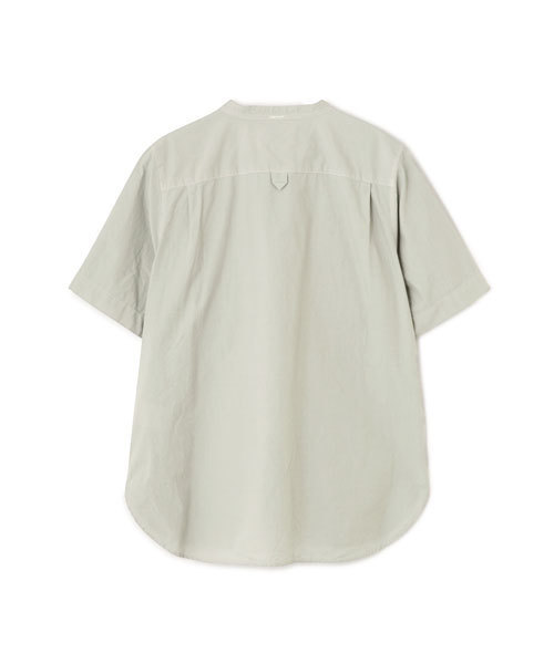 MHL.（エムエイチエル）の「GARMENT DYE POPLIN（シャツ/ブラウス・レディース・グレー/イエロー/ライトグレー・1/2/3）」の7枚目の写真