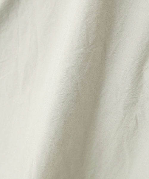 MHL.（エムエイチエル）の「GARMENT DYE POPLIN（シャツ/ブラウス・レディース・グレー/イエロー/ライトグレー・1/2/3）」の9枚目の写真