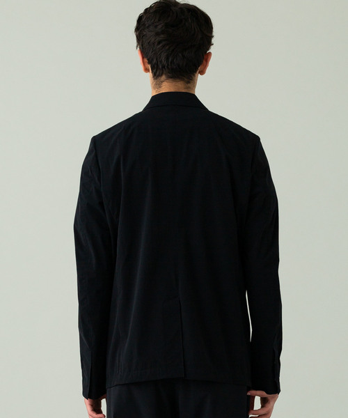 ATTACHMENT(アタッチメント)の「サイレントコーティングストレッチタフタテーラードジャケット(テーラードジャケット・メンズ・ブラック/カーキ・1/3/2)」の9枚目の写真