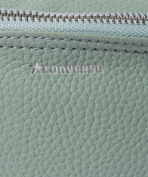 CONVERSE（コンバース）の「CONVERSE　合成合皮 BODY BAG（ボディバッグ/ウエストポーチ・レディース・グレー/ホワイト/ブラック/グレイッシュブルー・ONE SIZE）」の6枚目の写真