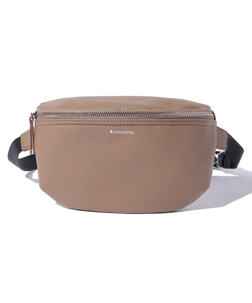 CONVERSE（コンバース）の「CONVERSE　合成合皮 BODY BAG（ボディバッグ/ウエストポーチ・レディース・グレー/ホワイト/ブラック/グレイッシュブルー・ONE SIZE）」の13枚目の写真