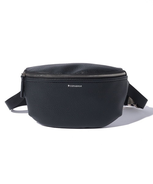 CONVERSE（コンバース）の「CONVERSE　合成合皮 BODY BAG（ボディバッグ/ウエストポーチ・レディース・グレー/ホワイト/ブラック/グレイッシュブルー・ONE SIZE）」の16枚目の写真