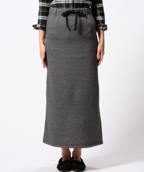 UNITED ARROWS（ユナイテッドアローズ）の「SFL ウラケ マキシ スカート ◆（スカート・レディース・ブラック/ダークグレー・フリー）」の3枚目の写真
