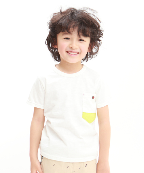 RAGMART(ラグマート)の「ポケットTシャツ(Tシャツ/カットソー)」|オフホワイト