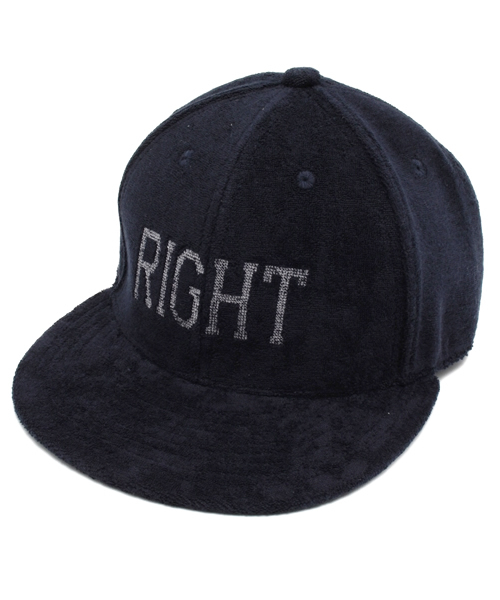 BEAMS T(ビームスティー)の「FilMelange / RIGHT(キャップ・メンズ・ネイビー・ONE SIZE)」の1枚目の写真
