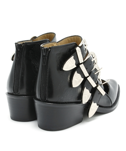 MIDWEST（ミッドウエスト）の「TOGA　Emboss buckle boots（その他シューズ・レディース・ブラック・36/38/37）」の7枚目の写真