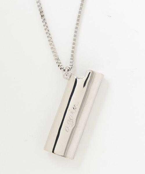 WEGO（ウィゴー）の「WEGO/ライターケースネックレス（ネックレス・メンズ・シルバー/その他1・FREE）」の4枚目の写真