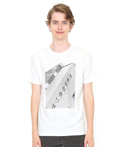Design Tshirts Store Graniph デザイン ティーシャツ ストア グラニフ の コラボレーションtシャツ バウハウスの看板 バウハウス ホワイト Tシャツ カットソー Wear