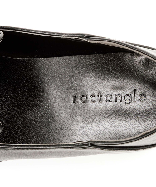 rectangle（レクタングル）の「スクエアビットローファーパンプス（パンプス・レディース・ブラウン/シルバーグレー/ブラック・24㎝/23.5㎝/24.5㎝/23㎝）」の17枚目の写真