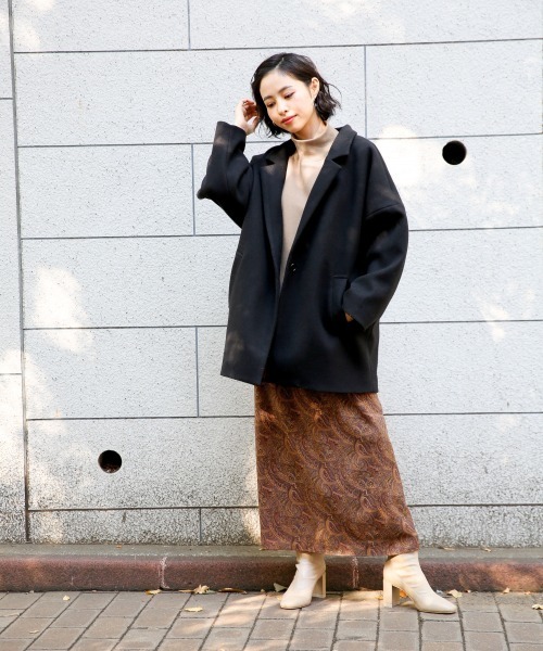 LOWRYS FARM（ローリーズファーム）の「ペイズリー／カラーフレアスカート　863172（スカート・レディース・ベージュ/ブラウン/アイボリー/ブラウン系その他/ブラウン系その他2・FREE）」の21枚目の写真