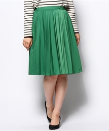 Ray BEAMS | Ray BEAMS / タフタプリーツ スカート(スカート)