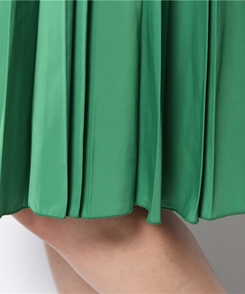 Ray BEAMS（レイビームス）の「Ray BEAMS / タフタプリーツ スカート（スカート・レディース・ブラック/グリーン/バイオレット・0/1）」の8枚目の写真