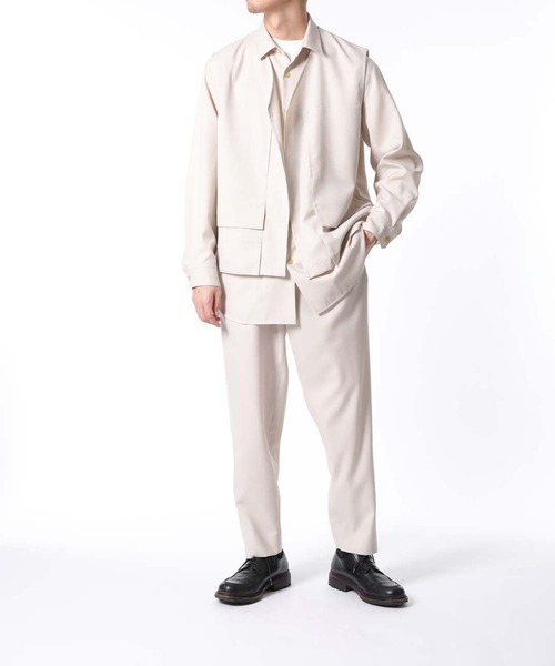 ADAM ET ROPE'(アダムエロペ)の「【NIKKE】CELL SARGE タクティカルベスト(ベスト・メンズ・ホワイト系その他/ブラック系その他・M/L/LL)」の5枚目の写真