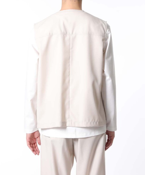 ADAM ET ROPE'(アダムエロペ)の「【NIKKE】CELL SARGE タクティカルベスト(ベスト・メンズ・ホワイト系その他/ブラック系その他・M/L/LL)」の7枚目の写真