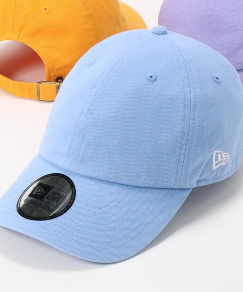 NEW ERA(ニューエラ)の「ニューエラキャップ カジュアルクラシック シンプル無地 スナップバックキャップ(キャップ・レディース・ブラック/ホワイト/ベージュ/ネイビー/アイボリー/オリーブ/ピンク/グレー/ラベンダー/ベージュ系その他/スカイブルー/イエロー系その他/グリーン/グリーン系その他/チャコールグレー/マルーン/オレンジ/パープル・FREE)」の11枚目の写真