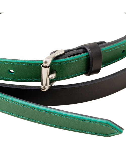 NO ID.（ノーアイディ）の「ナローリバーシブルドリップベルト（ベルト・メンズ・イエロー・ONE SIZE）」の4枚目の写真