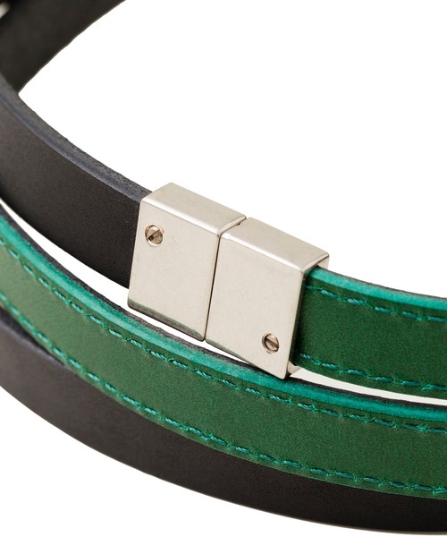 NO ID.（ノーアイディ）の「ナローリバーシブルドリップベルト（ベルト・メンズ・イエロー・ONE SIZE）」の5枚目の写真