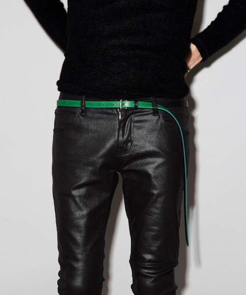 NO ID.（ノーアイディ）の「ナローリバーシブルドリップベルト（ベルト・メンズ・イエロー・ONE SIZE）」の9枚目の写真