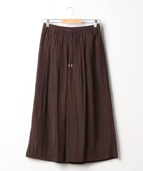 12Twelve Agenda(トゥエルブ アジェンダ)の「パウダーサテンドロストワイドパンツ(その他パンツ・レディース・グレイッシュベージュ/カーキ/ミント/ブラウン・M)」の16枚目の写真