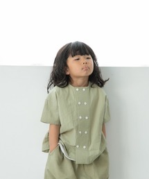 LOWRYS FARM | コットンコックサンシャツ　881314(シャツ/ブラウス)