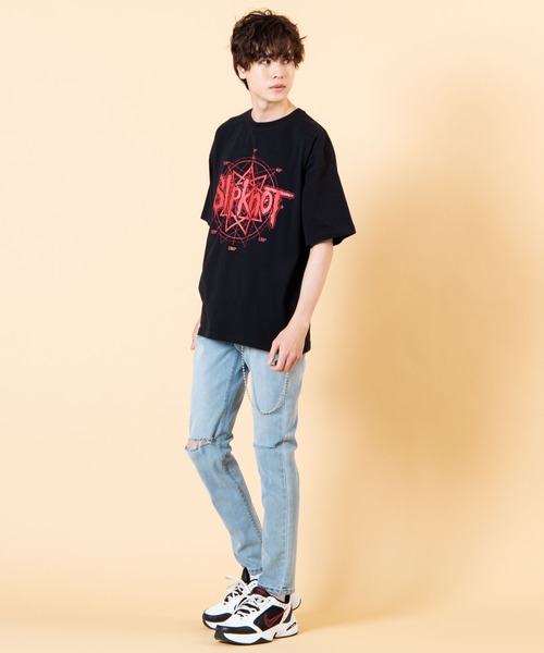 WEGO（ウィゴー）の「∴WEGO/Slipknot 別注Tシャツ（Tシャツ/カットソー・メンズ・ブラック・LARGE/MEDIUM）」の19枚目の写真