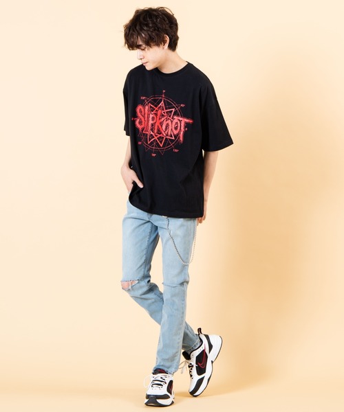 WEGO（ウィゴー）の「∴WEGO/Slipknot 別注Tシャツ（Tシャツ/カットソー・メンズ・ブラック・LARGE/MEDIUM）」の18枚目の写真