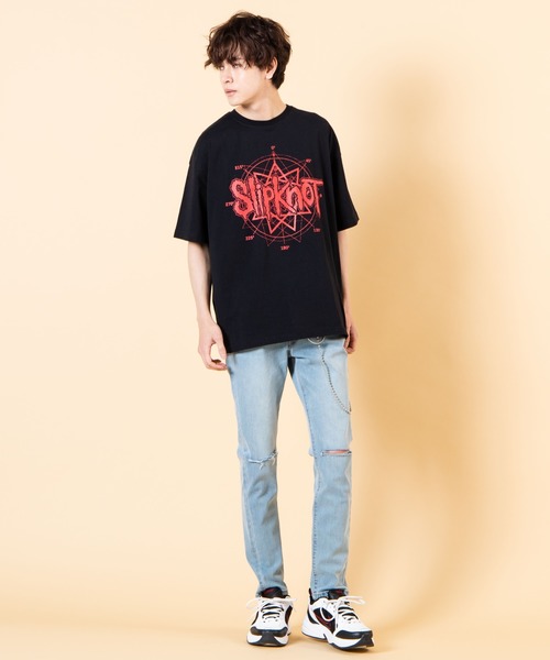 WEGO（ウィゴー）の「∴WEGO/Slipknot 別注Tシャツ（Tシャツ/カットソー・メンズ・ブラック・LARGE/MEDIUM）」の17枚目の写真