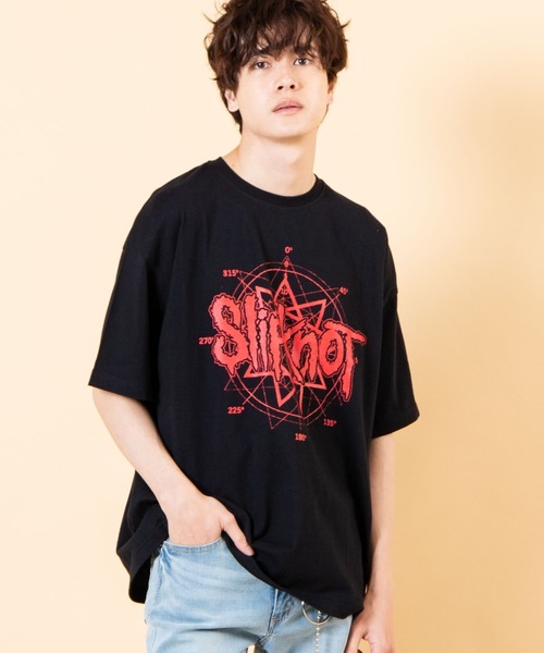 WEGO（ウィゴー）の「∴WEGO/Slipknot 別注Tシャツ（Tシャツ/カットソー・メンズ・ブラック・LARGE/MEDIUM）」の20枚目の写真