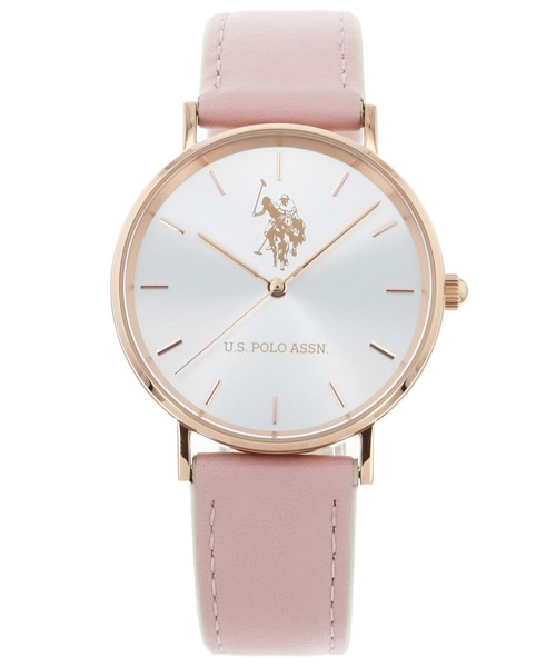 【U.S. POLO ASSN.】ユーエスポロアッスン 腕時計 US-1F ペールカラー 36mm クォーツ