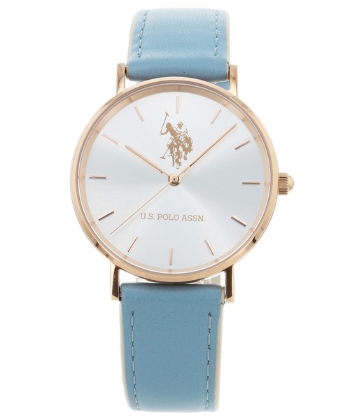U.S. POLO ASSN.(ユーエスポロアッスン)の「【U.S. POLO ASSN.】ユーエスポロアッスン 腕時計 US-1F ペールカラー 36mm クォーツ(アナログ腕時計・レディース・ライトブルー/グレイッシュベージュ/ベビーピンク・FREE)」の3枚目の写真