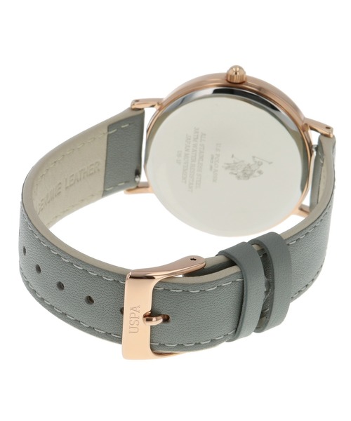 U.S. POLO ASSN.(ユーエスポロアッスン)の「【U.S. POLO ASSN.】ユーエスポロアッスン 腕時計 US-1F ペールカラー 36mm クォーツ(アナログ腕時計・レディース・ライトブルー/グレイッシュベージュ/ベビーピンク・FREE)」の7枚目の写真