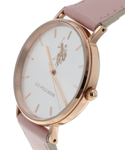 U.S. POLO ASSN.(ユーエスポロアッスン)の「【U.S. POLO ASSN.】ユーエスポロアッスン 腕時計 US-1F ペールカラー 36mm クォーツ(アナログ腕時計・レディース・ライトブルー/グレイッシュベージュ/ベビーピンク・FREE)」の11枚目の写真