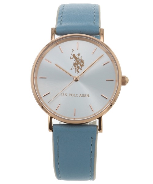 U.S. POLO ASSN.(ユーエスポロアッスン)の「【U.S. POLO ASSN.】ユーエスポロアッスン 腕時計 US-1F ペールカラー 36mm クォーツ(アナログ腕時計・レディース・ライトブルー/グレイッシュベージュ/ベビーピンク・FREE)」の8枚目の写真