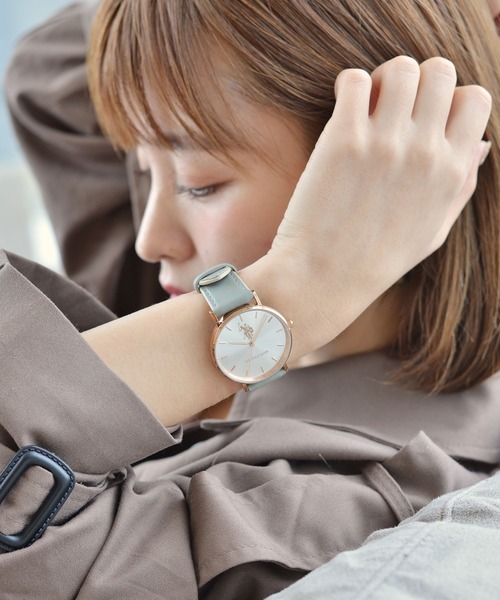 U.S. POLO ASSN.(ユーエスポロアッスン)の「【U.S. POLO ASSN.】ユーエスポロアッスン 腕時計 US-1F ペールカラー 36mm クォーツ(アナログ腕時計・レディース・ライトブルー/グレイッシュベージュ/ベビーピンク・FREE)」の14枚目の写真