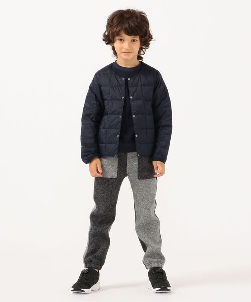 TAION（タイオン）の「【WEB限定】TAION:キッズ ダウン ジャケット(100～140cm)（ダウンジャケット/コート・キッズ・ライトブルー/ブラック/ベージュ/ネイビー/オレンジ/グリーン/ライトグリーン/グレー/イエロー・100/110/120/130/140）」の15枚目の写真
