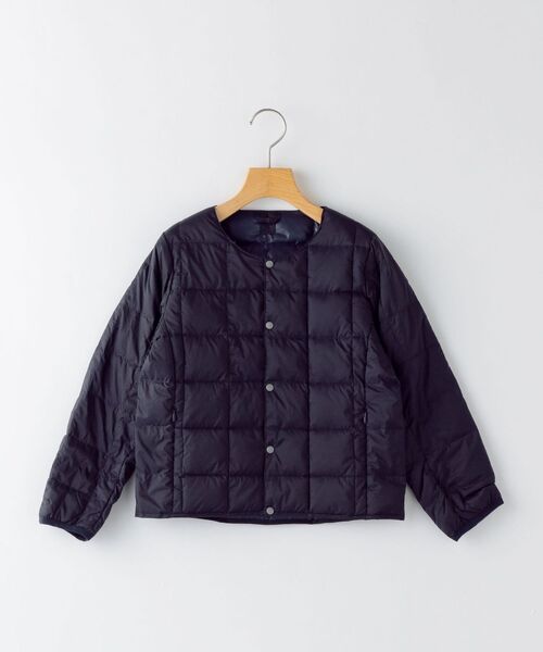 TAION（タイオン）の「【WEB限定】TAION:キッズ ダウン ジャケット(100～140cm)（ダウンジャケット/コート・キッズ・ライトブルー/ブラック/ベージュ/ネイビー/オレンジ/グリーン/ライトグリーン/グレー/イエロー・100/110/120/130/140）」の20枚目の写真