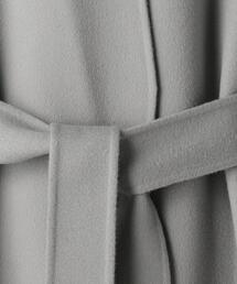 Drawer（ドゥロワー）の「Drawer ウールカシミヤスタンドカラーケヌキ