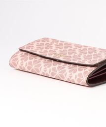 Kate Spade フラワーコーティング キャンバス チェーン クラッチ Kate Spade フラワーコーティング キャンバス チェーン クラッチ