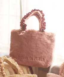 Maison de FLEUR | ファーフリルハンドルトートバッグ(トートバッグ)