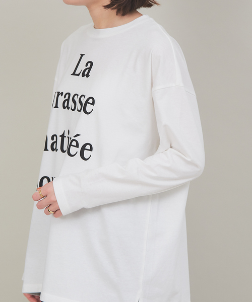 Rouge vif(ルージュヴィフ)の「ロゴロンT(Tシャツ/カットソー・レディース・ホワイト・フリー)」の11枚目の写真