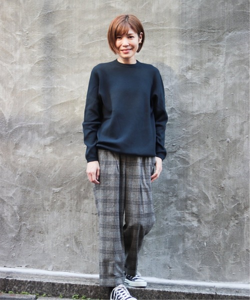 417 EDIFICE(フォーワンセブンエディフィス)の「コットンカシミアクルーネック(ニット/セーター・メンズ・ブラック/ネイビー/ブルー・SMALL/MEDIUM/LARGE)」の20枚目の写真