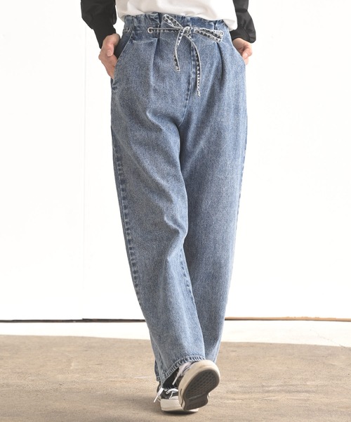 rps（アールピーエス）の「ハトメタックパンツ（その他パンツ・レディース・ブラック/パープル/ブルー/グリーン/アイボリー・M）」の4枚目の写真