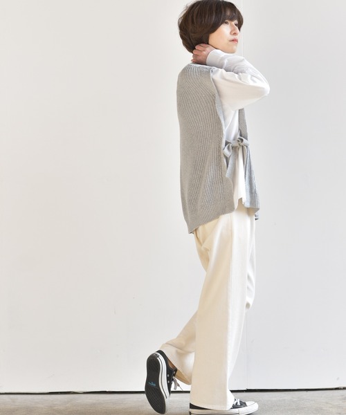 rps（アールピーエス）の「ハトメタックパンツ（その他パンツ・レディース・ブラック/パープル/ブルー/グリーン/アイボリー・M）」の7枚目の写真