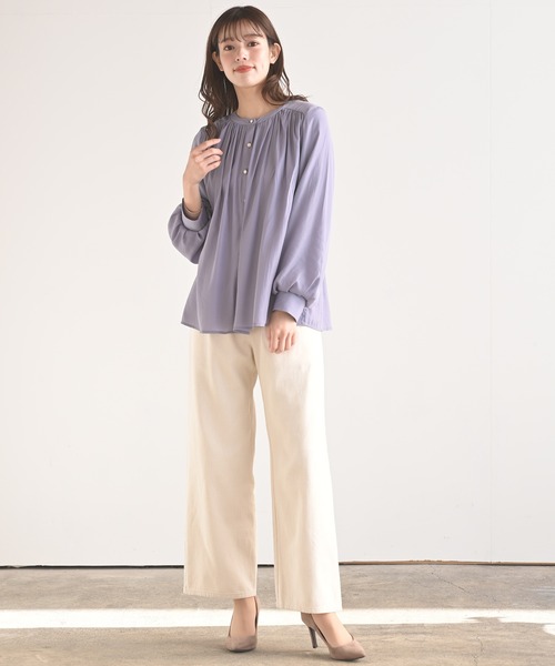 rps（アールピーエス）の「ハトメタックパンツ（その他パンツ・レディース・ブラック/パープル/ブルー/グリーン/アイボリー・M）」の16枚目の写真