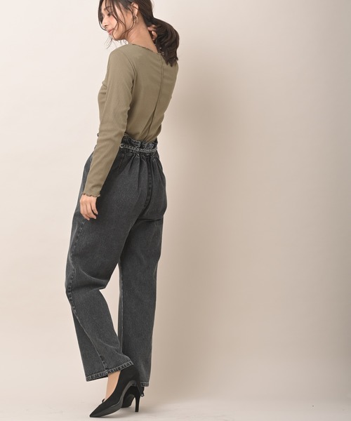 rps（アールピーエス）の「ハトメタックパンツ（その他パンツ・レディース・ブラック/パープル/ブルー/グリーン/アイボリー・M）」の17枚目の写真