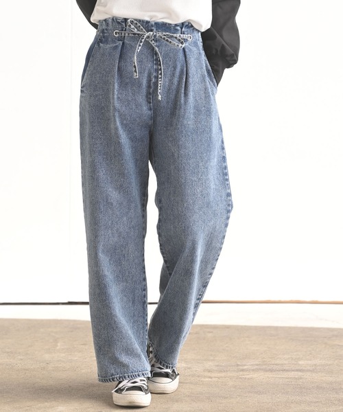 rps（アールピーエス）の「ハトメタックパンツ（その他パンツ・レディース・ブラック/パープル/ブルー/グリーン/アイボリー・M）」の21枚目の写真