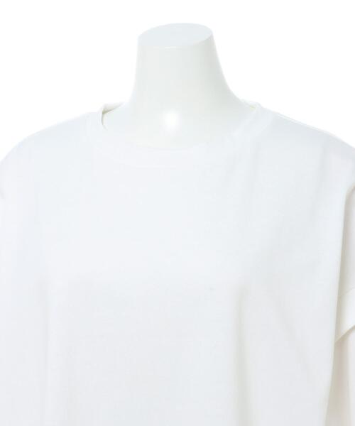 INGNI（イング）の「レイヤーロングTシャツ（Tシャツ/カットソー・レディース・ミント/スミクロ/サンドベージュ/ブルー/オフホワイト・M）」の10枚目の写真