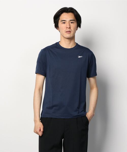 Reebok（リーボック）の「ユナイテッド バイ フィットネス パーフォレーテッド Tシャツ [United By Fitness Perforated Tee]（Tシャツ/カットソー・メンズ・ブラック/ホワイト/ネイビー/レモンイエロー・SMALL/MEDIUM/LARGE/X-LARGE/XX-LARGE/X-SMALL/XXX-LARGE）」の20枚目の写真