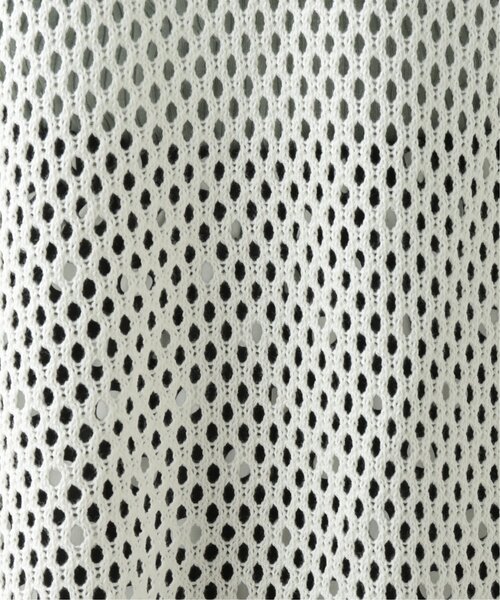 RAY CASSIN（レイカズン）の「メッシュニットVカーディガン（ニット/セーター・レディース・パープル/スミクロ/キナリ・FREE）」の18枚目の写真